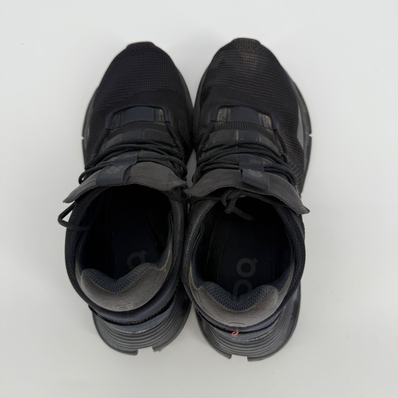 On Running Cloud Nova Black Running Shoes Size 10.5 - Picture 5 of 7